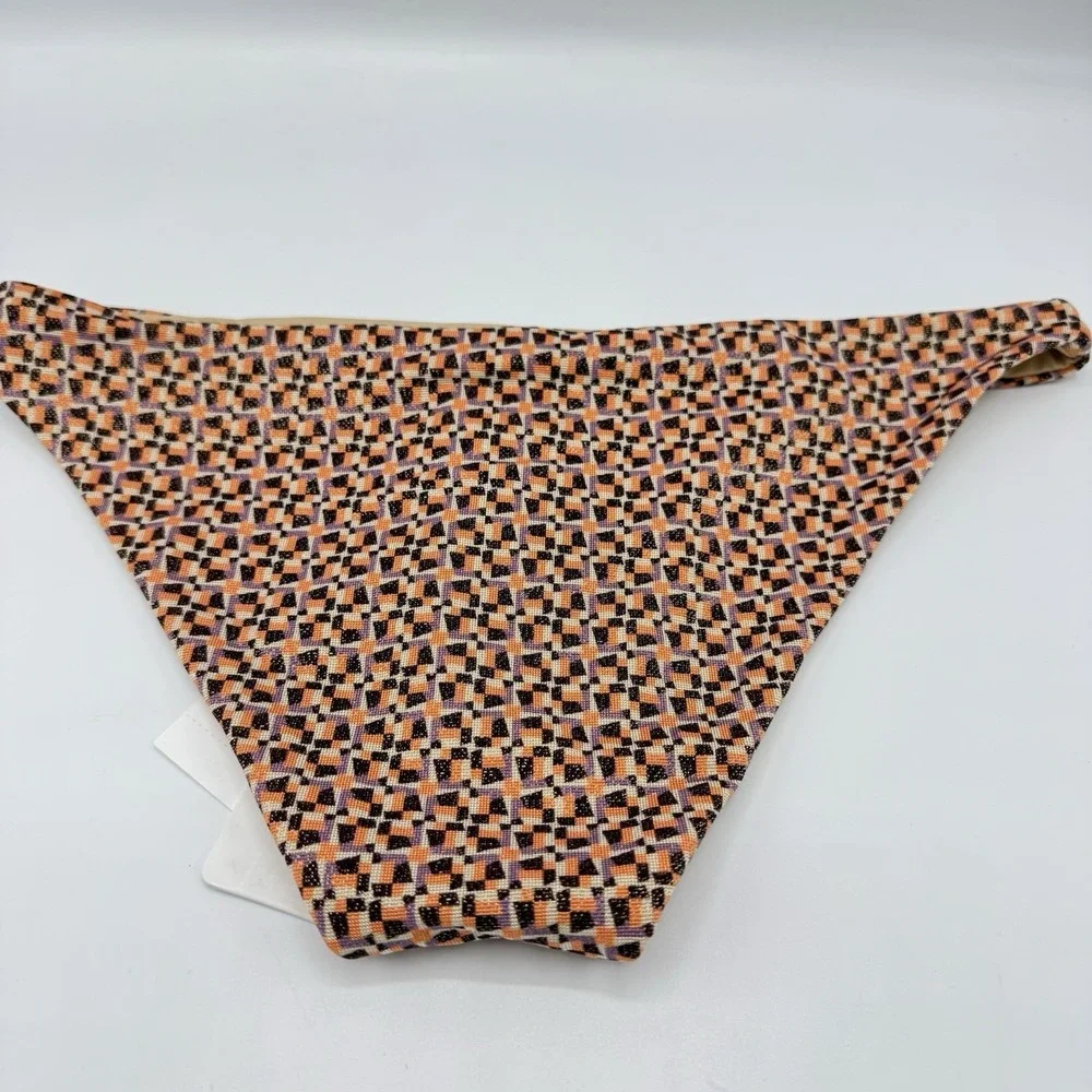 L*Space Camacho Classic Bikini Bottom XS Kaleidoscope Print NWT SHCMC21P